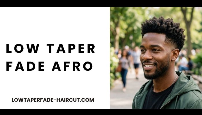 Low Taper Fade Afro
