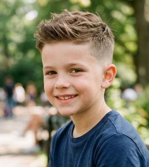 Low High Taper Fade Kids