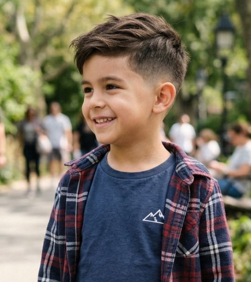 Low Taper Fade Kids Boy