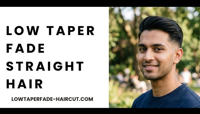 Low Taper Fade Straight Hair