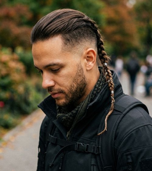 Ninja Dragging Low Taper Fade