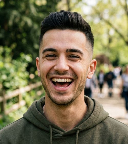 Ninja Low Taper Fade Meme Face