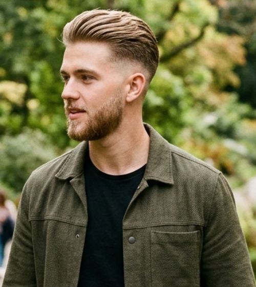 Lower Taper Fade Blonde