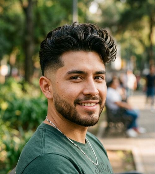 Blowout Hispanic Mexican Low Taper Fade