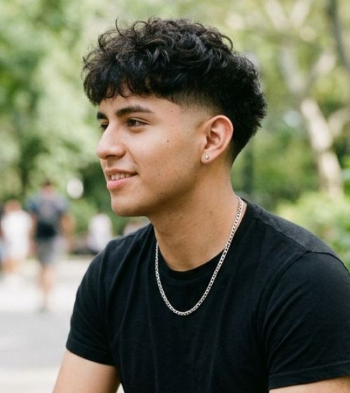 Crop Top Crop Top Hispanic Mexican Low Taper Fade