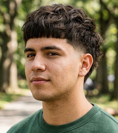 Fluffy Low Taper Fade Edgar Haircut