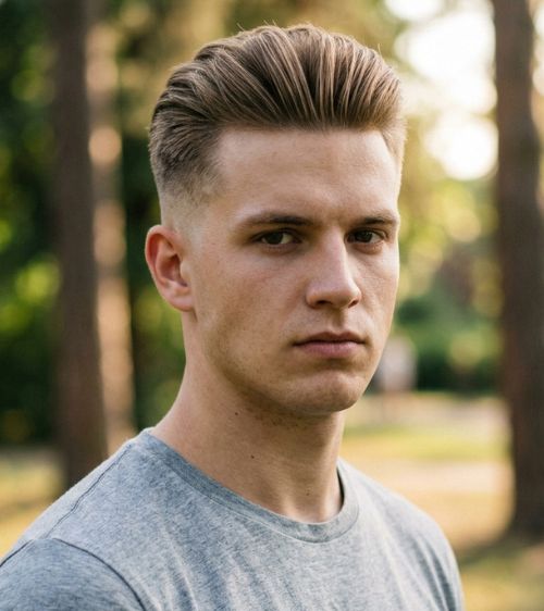 Low Fade Low Fade High Taper Fade White Guy