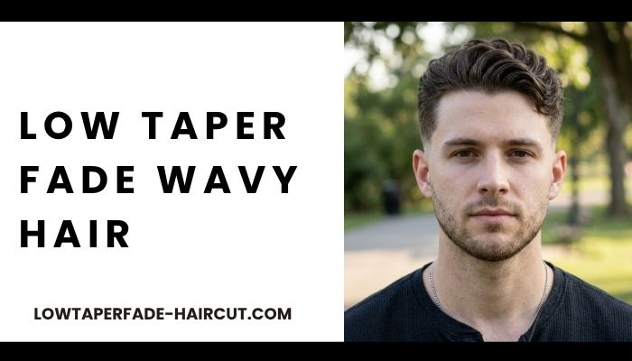 Low Taper Fade Wavy Hair