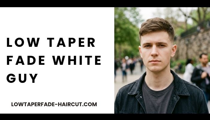 Low Taper Fade White Guy